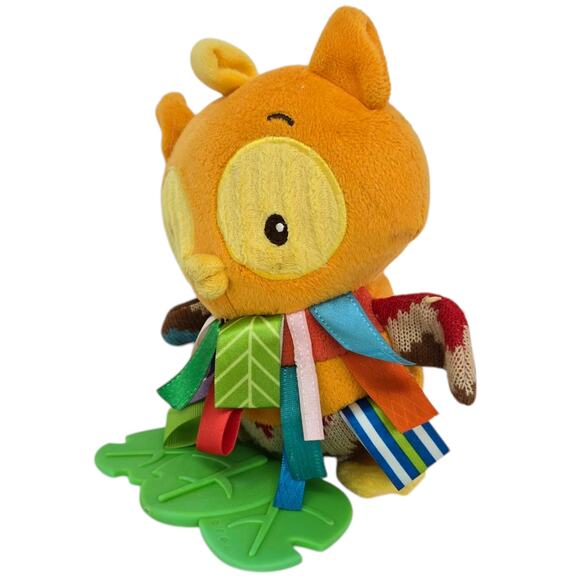 Taggies Whoo Loves You Owl Rattle Baby Sensory Stuffed Animal Plush Toy 7"‎ - Picture 3 of 6